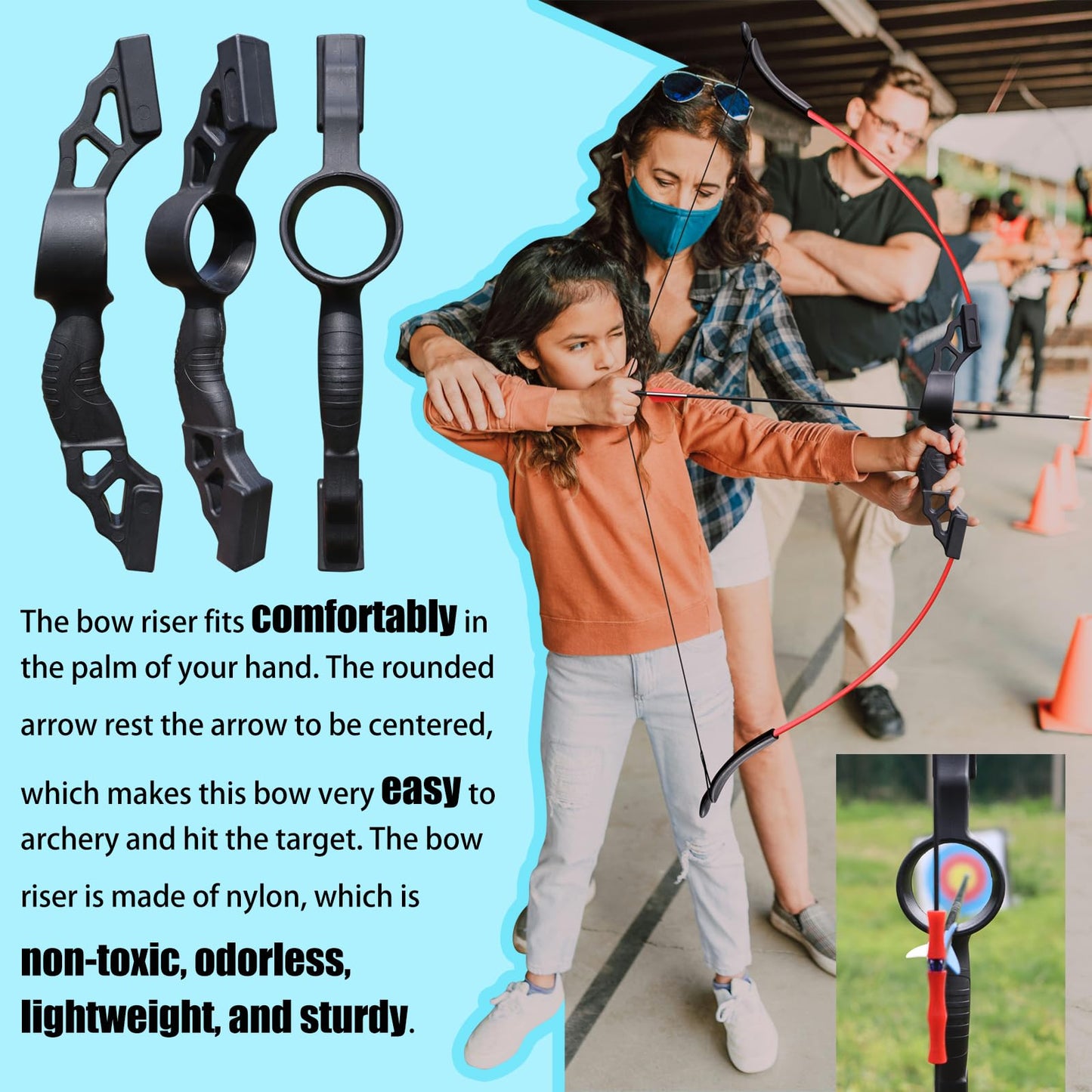 45" Kid Bow and Arrows Sets for Kids 8-12 & Youths & Teen. Archery Set for Kids & Adlut Beginner. Toy Recurve Bow and Arrow Set Left & Right Hands Outdoor Sports for Backyard Games & Training