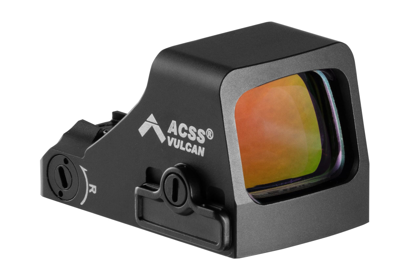 HOLOSUN HS507K Compact Pistol Red Dot Sight, 1 MOA Green ACSS Vulcan Reticle, HE507K-GR-X2-ACSS, Black