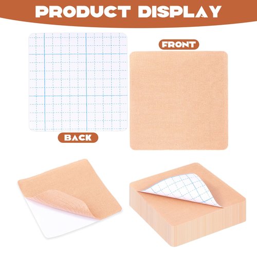 DANHMAO 100 Pcs Thigh Lift Tape Tape for Women Waterproof Tummy Lifting Body Tape Elastic Anti Chafing Friction Adhesive Strips Skin Lifting Inner Thigh Loose Skin Smooth Cellulite