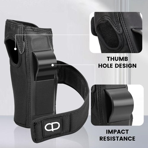 DA - Adult and Child Knee, Elbow, and Wrist Guards, Suitable for Bicycles, ice Skating, Roller Skating, Skateboarding, and Scooters