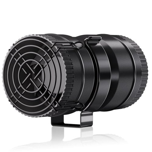 Hon&Guan Boat Blower Fan 3 Inch, 12V Inline Boat Blower Motor Fan, 10000RPM, New Upgraded 7-Blade Engine Blower 130CFM, Durable Marine Bilge Blower, Perfect for Yacht, Caravan, Engine Ventilation