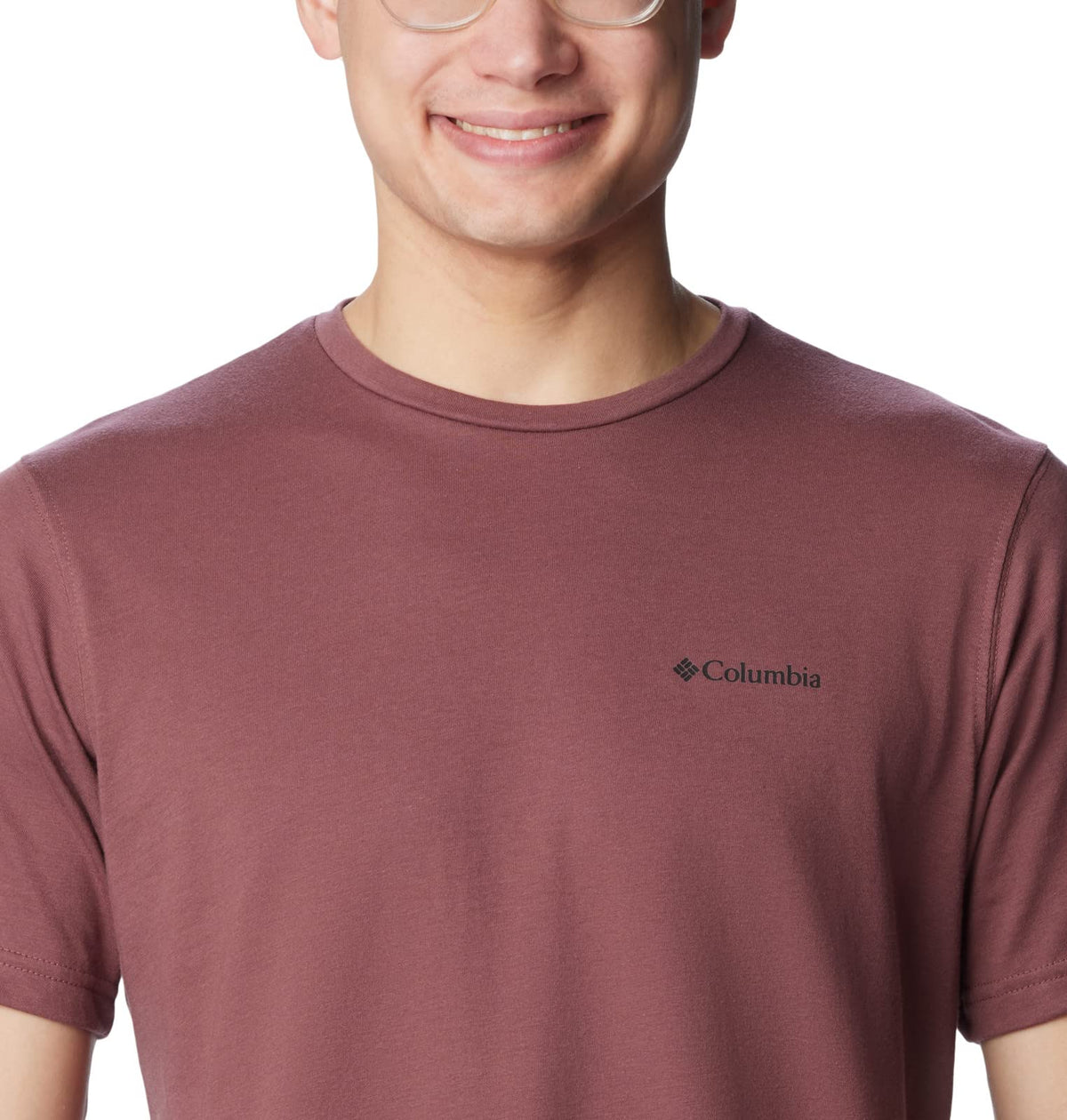 Columbia Men's Thistletown Hills Short Sleeve, Light Raisin, Large Tall