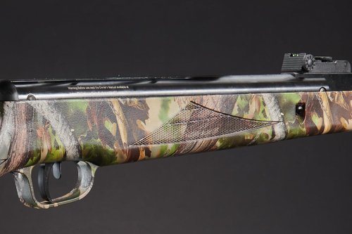 Lancer Tactical x SnowPeak SR1000S Break Barrel 5.5mm .22 Caliber Air Gun - (Camo) Up to 800 FPS