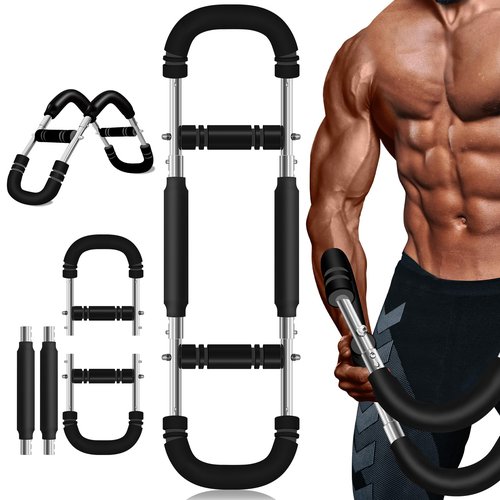 Twister Arm Trainer, 60-120lbs Adjustable Chest Workout Equipment, Men's Chest, arm, Shoulder and Forearm Muscle Training Fitness Equipment, Portable Spring Resistance Home Fitness Equipment