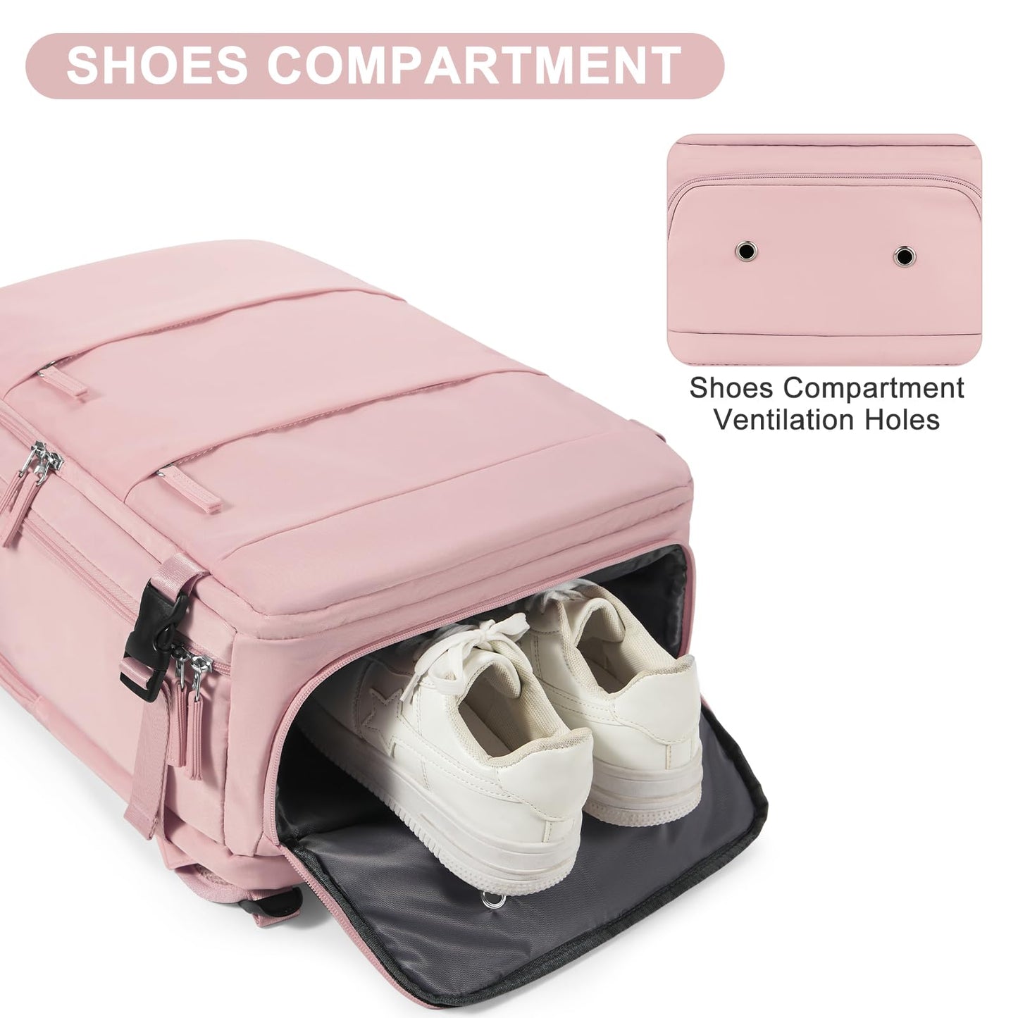 Large Travel Backpack for Women Airline Approved Carry on Backpack for Airplanes Mochila De Viaje Personal Item Travel Bag Spirit Airlines Personal Item Bag 18x14x8 Backpack for Traveling on Airplane