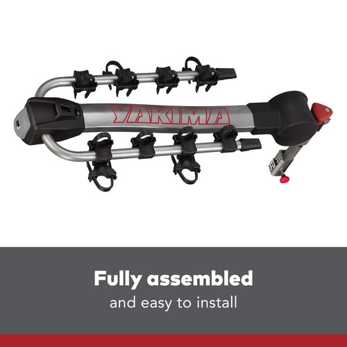 Yakima 4-Bike Hitch Mount Carrier, Tilt-Away Bike Rack for Car, SUV and Truck, RidgeBack - Heavy-Duty Bicycle Storage Accessories for Vehicles