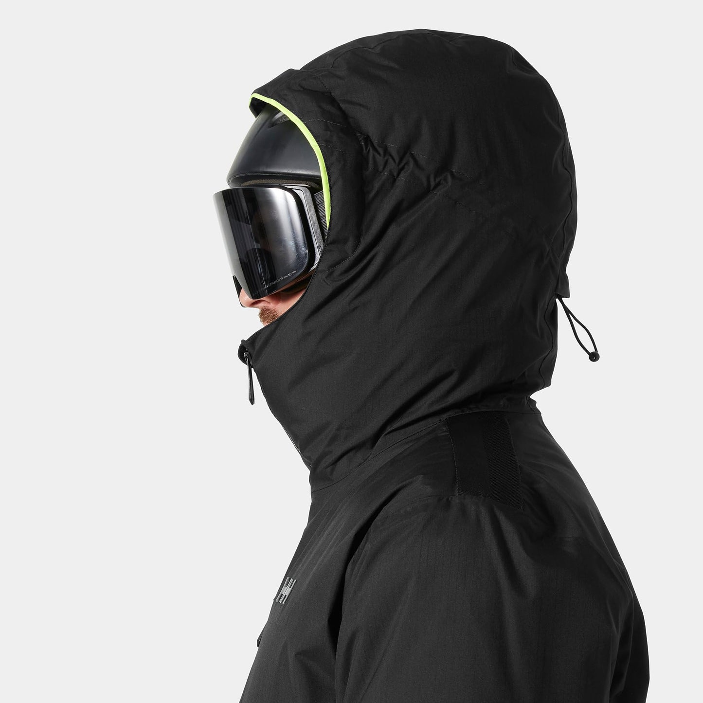 Helly-Hansen KVITFJELL Race Puffy Jacket - Men's Warm, Protective, Athletic-Insulated Ski Coat, 990 Black - 2XL