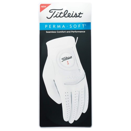 Titleist Perma-Soft Men's Regular Left Pearl , Medium/Large