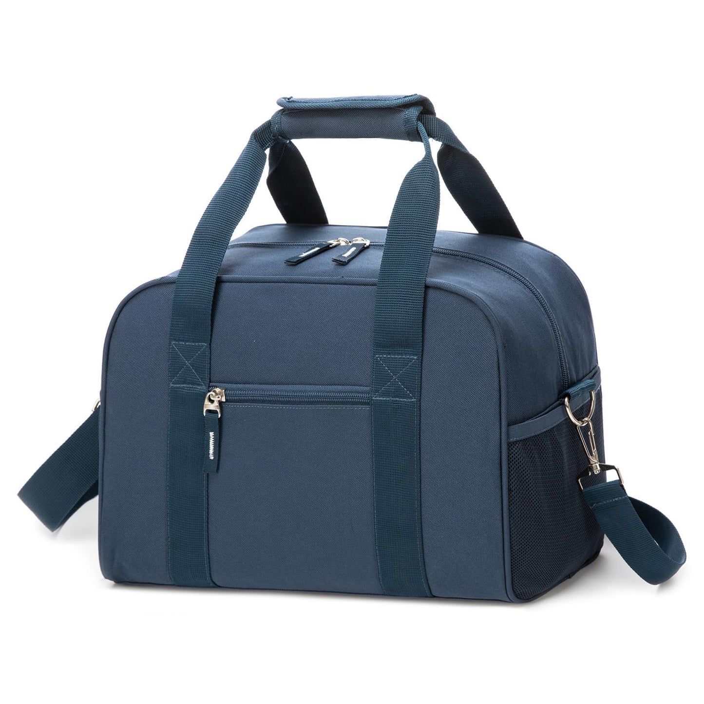 SeaRock 14 inch Small Gym Bag for Men & Women, Mini Duffle Bag for Travel Sports, Lightweight Carry On Duffel Bag, Navy Blue