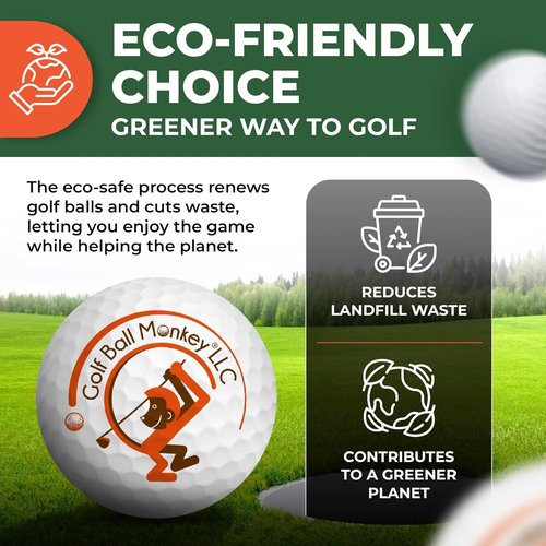 Golf Ball Monkey Cheap Recycled Kirkland Signature Golf Balls 100 Pack in Good Condition Kirkland Used Signature Performance Plus Golf Balls for Men and for Women