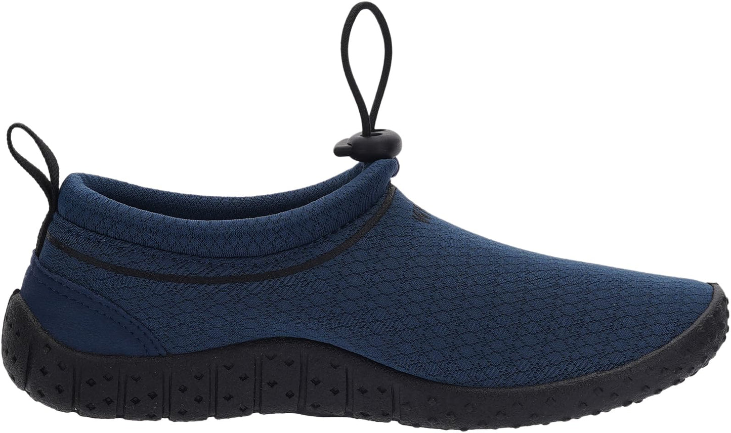 WHITIN Water Shoes for Little Kids Quick Dry Swim Barefoot Aqua Socks Beach Minimalist Size 2 Boys Girls Comfort Surfing Athletic Boating Running River Sneaker Navy Blue 32