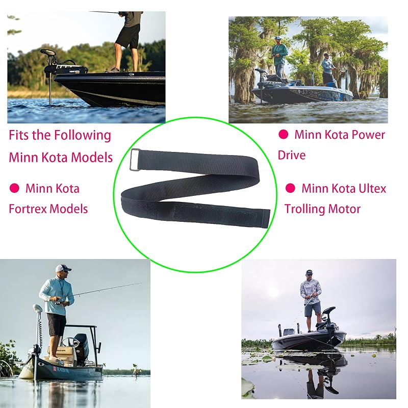 33-Inch Hold Down Strap for Minn Kota Trolling Motors, 2773806 Replacement