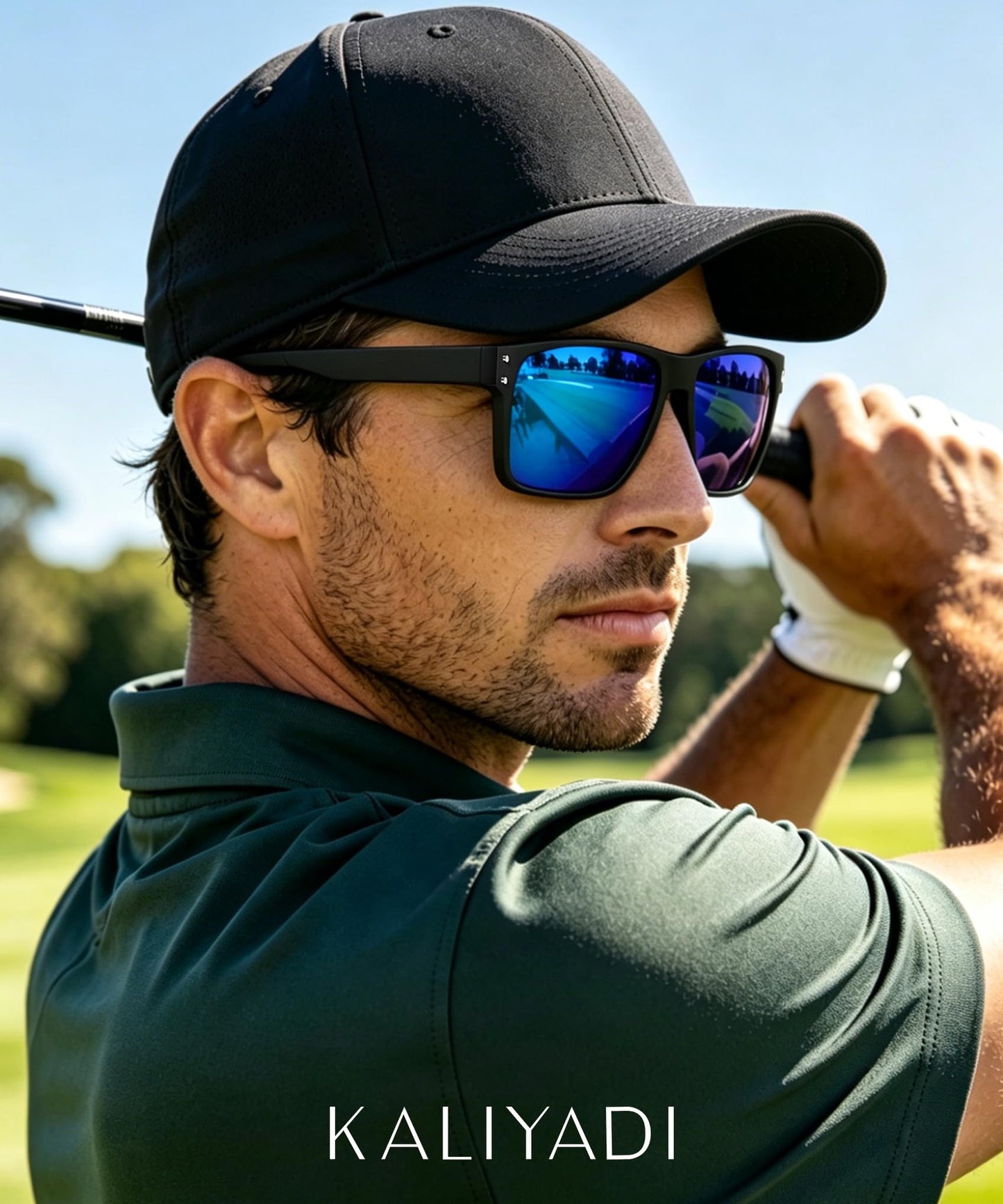 KALIYADI Polarized Sunglasses for Men Women, Mens Sunglasses Polarized UV Protection, Vintage Sun Glasses for Fishing Running Driving (3 pack)