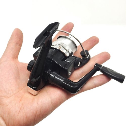 Portable Mini Small Fishing Rod and Spinning Reel Combos, Compact Telescopic 55inches Pocket Pen Fishing Pole with Line Lures Hooks for Freshwater, Ice Fishing and So On (Full Kits, 55inches / 140cm)