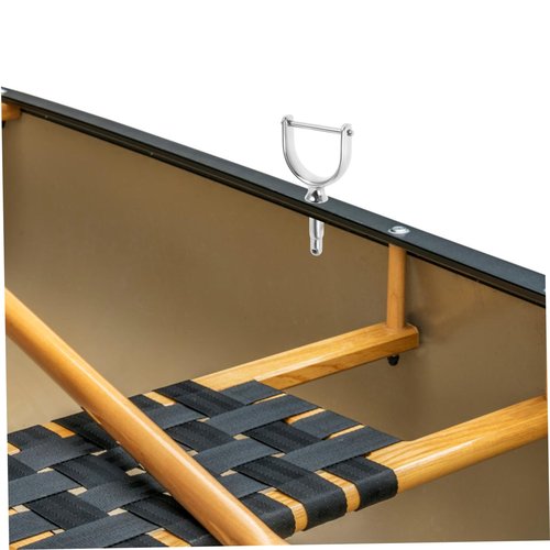 Sosoport Marine Grade Paddle Bracket Boat Oar Holder Rowing Boat Paddle Mount Oarlock Sockets Side Mount