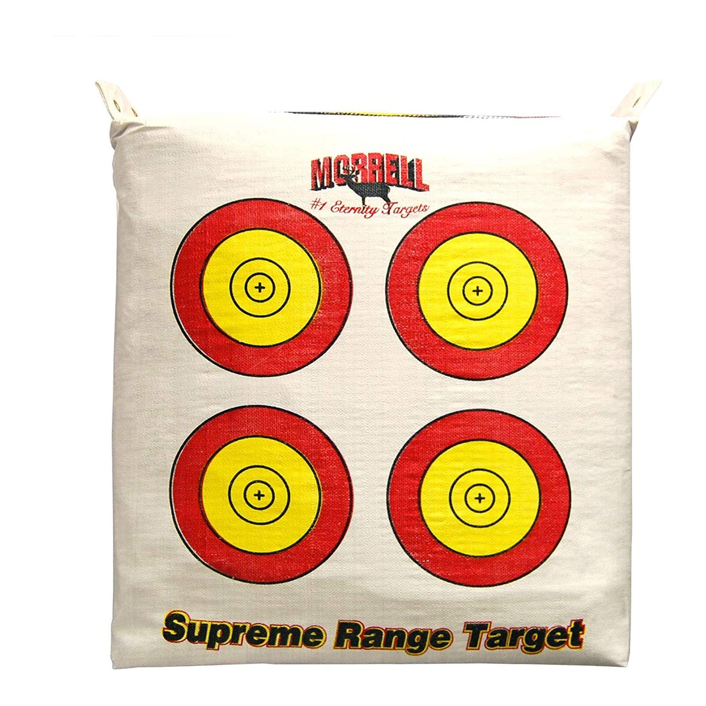 Morrell Weatherproof Supreme Range Adult Field Point Archery Bag Target with NASP Scoring Rings, Nucleus Center, and (2) Replacement Covers