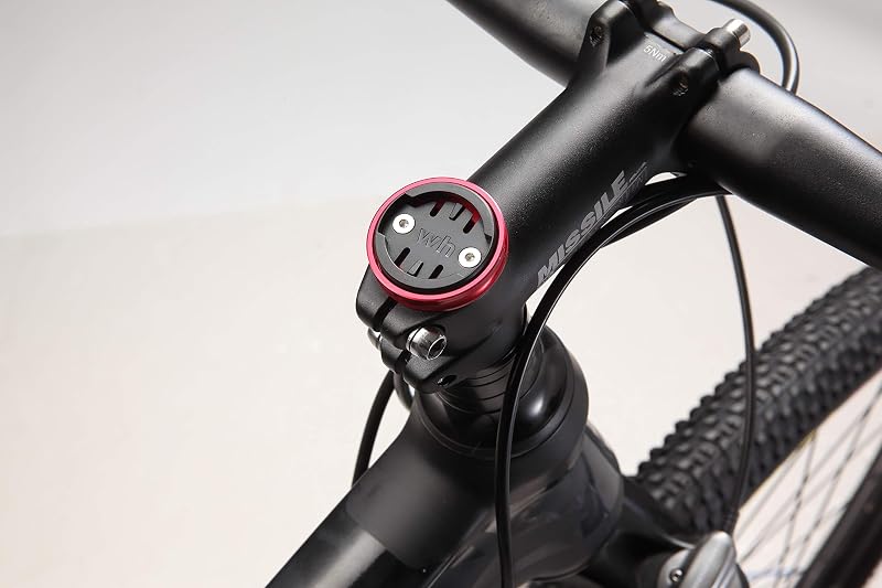 Bike Stem Top Cap Holder Mount Bracket for Wahoo Element Bolt Mount - Black