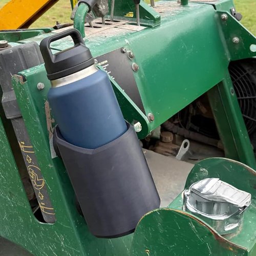 Magnetic Bottle Mounts for 46 Oz,Magnetic Cup Holder,Magnetic Bottle Holder,Magnetic Water Bottle Holder for Semi-Trailers, Golf Cart Tractor Bus Lawnmower (46oz)