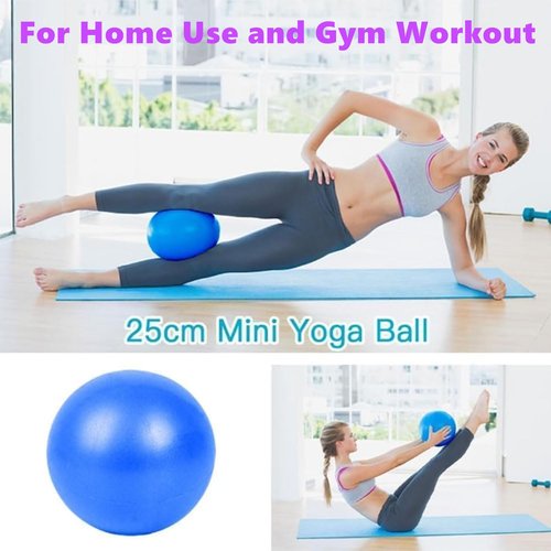 Pilates Essentials Kit for Women, Home Pilates Kit with Yoga Ball 25cm Figure 8 Resistance Yoga Bands, Pilates Rings Booty Bands with for Home Use and Gym Workout (C)