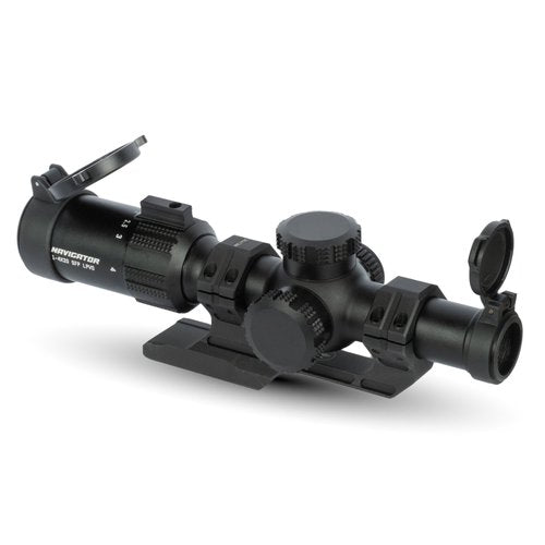 Triton Navigator 1-4x20 Second Focal Plane FFP LPVO Rifle Scope | C2 Chevron BDC Reticle