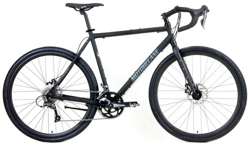 Motobecane Gravel Super Road Cyclocross Disc Brake Aluminum Road Bike Frame NO Fork (52cm fits Most Cyclist 5'4" to 5'7")