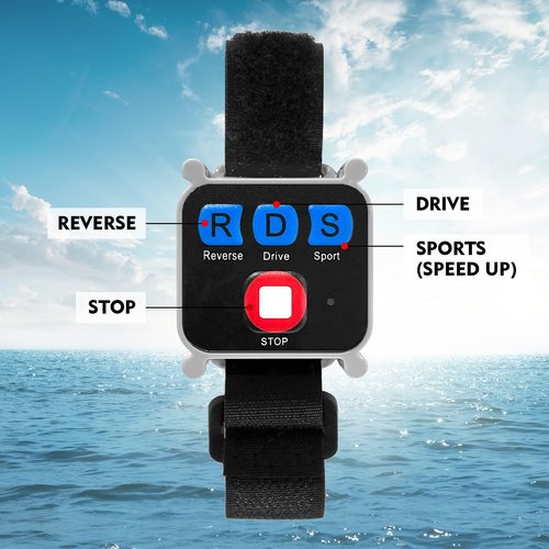 Wireless Remote Control Watch for Electric Fin 3 Speed Modes