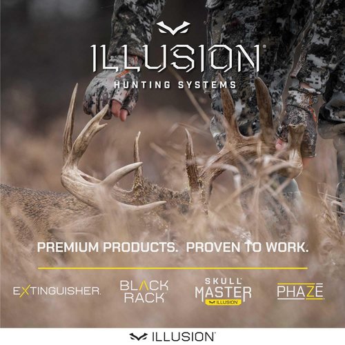 Black Rack Rattling System by Illusion | Rattling Antlers | Rattling Horns | Deer Call | Bone-Core Technology