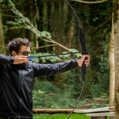 NorthSpoor Recurve Bow and Arrow Set，Detachable Archery Adult Bow Left and Right Hands 40lbs Suitable for Outdoor Practice