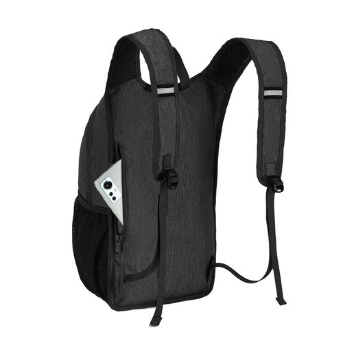 SKYSPER 10L Hiking Backpack, Foldable & Packable Lightweight Daypack for Travel, Collapsible Small Compact Hiking Backpack for Women & Men, Black