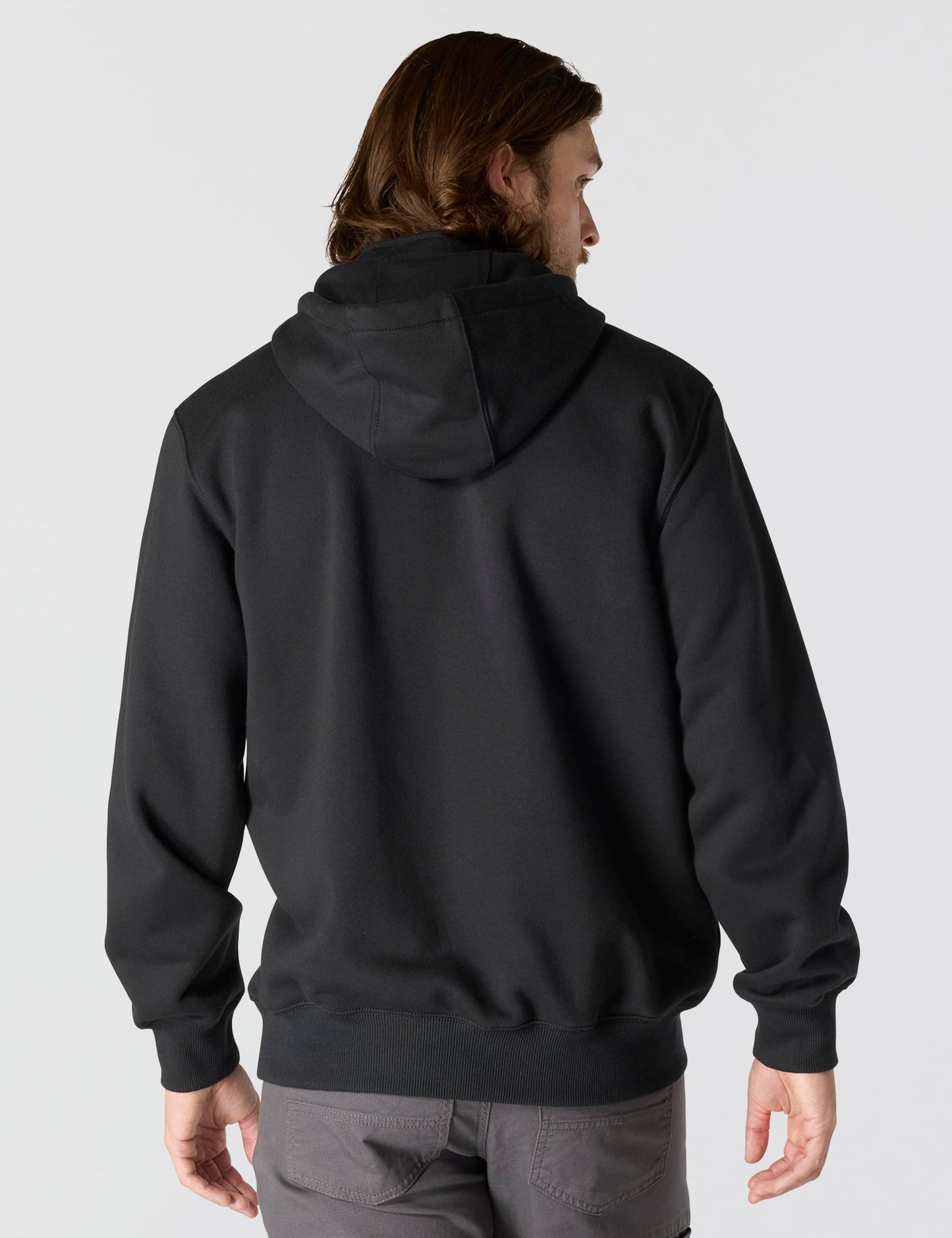 Carhartt Men's Paxton 1/4-Zip Sweatshirt, Black, Large