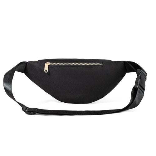 Fanny Pack Waist Pack for Women, Waterproof Waist Bag for Running Sports Travel - Black