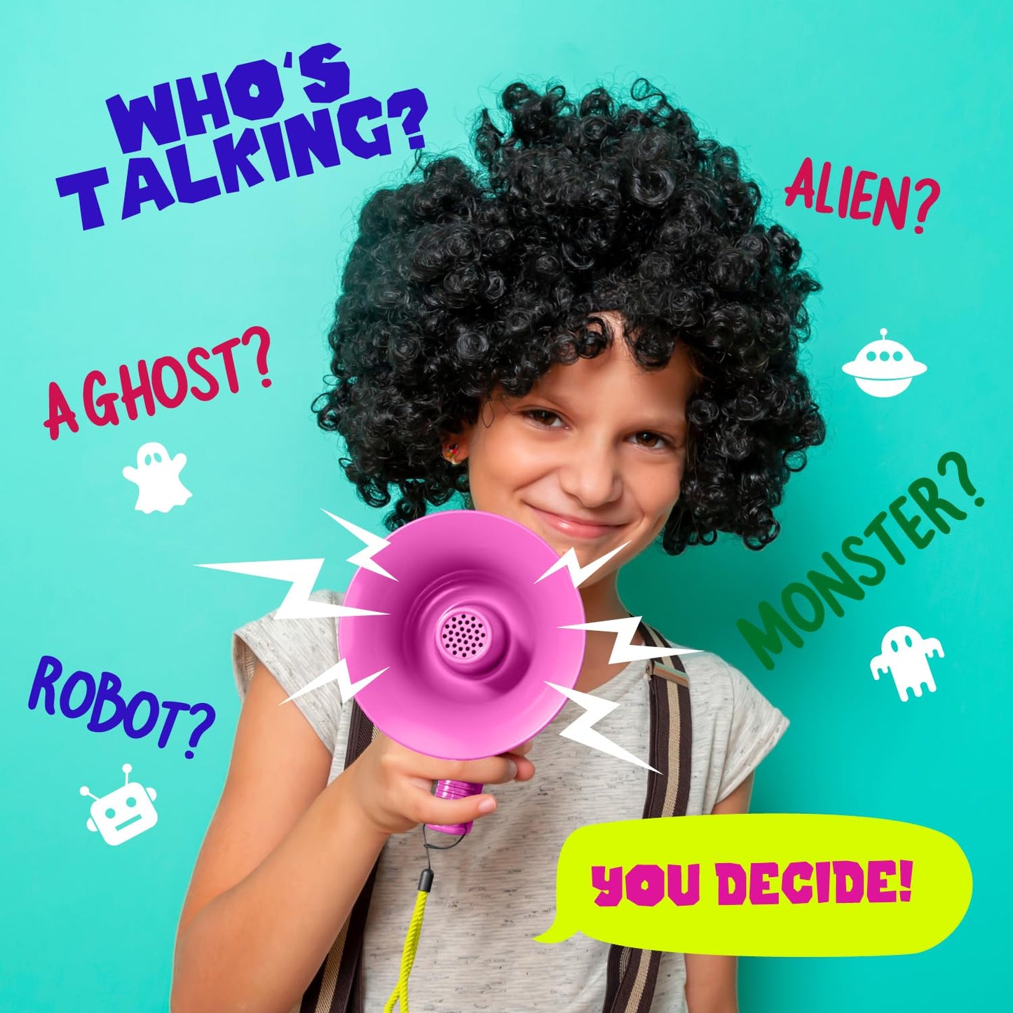Mini Explorer Voice Changer for Kids for Kids - Voice Changing Device for Boys & Girls Ages 3-8+ Olds Birthday Gifts for 3, 4, 5, 7, 8 Year Old Boy - Toys Gift Ideas for Kid, Toddler (Pink)