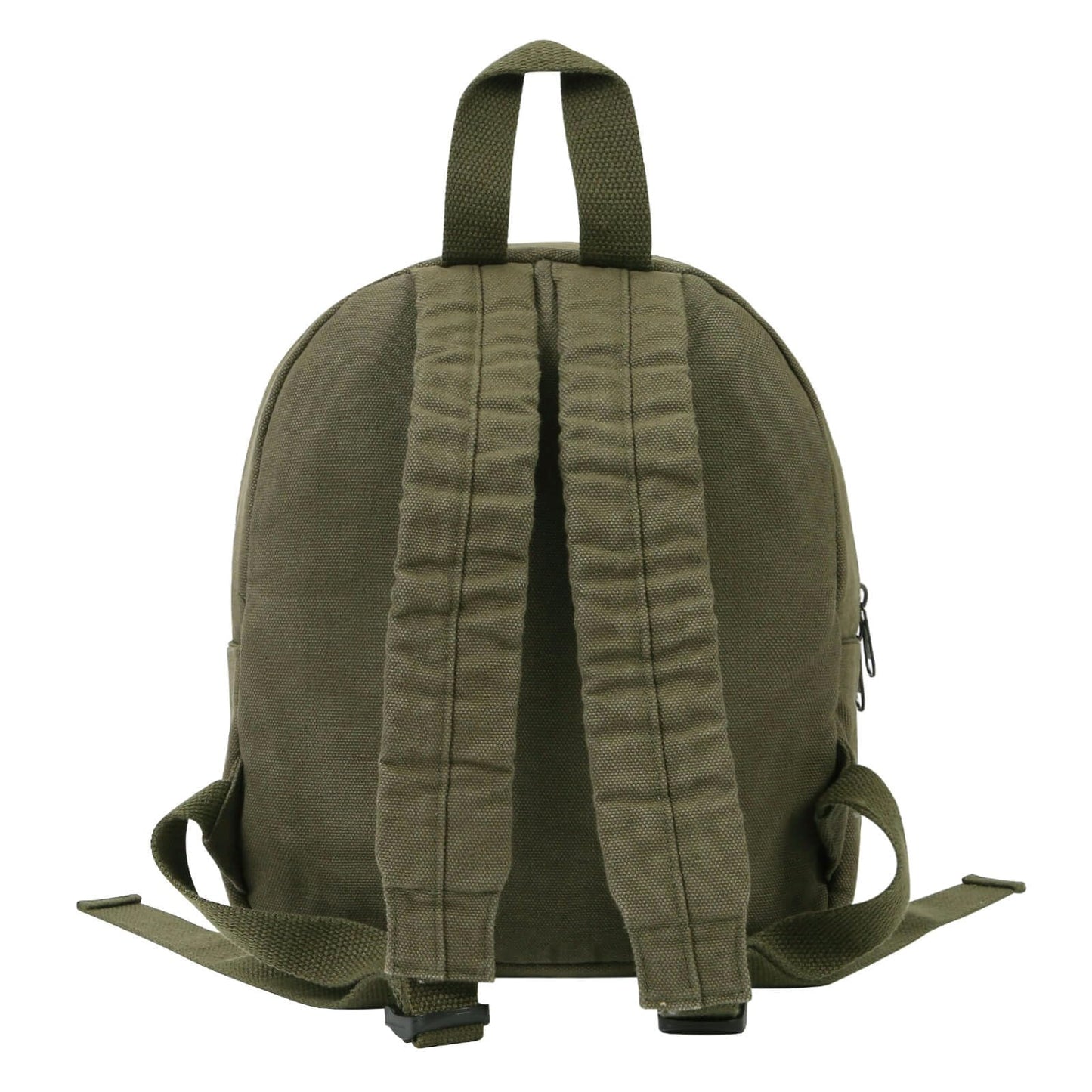 Phaoullzon Teen Girls Mini Backpack Purse Kids Canvas Small Tiny Cute Bag,Olive green