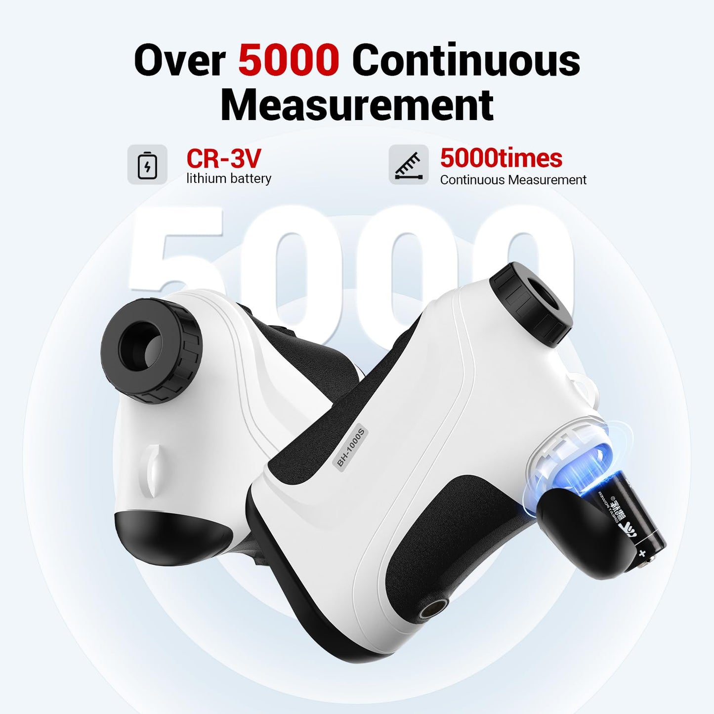Golf Rangefinder with Slope Switch | Pin-Lock Vibration & 7X Magnification | 1200 Yards Reliable Distance | Durable, Replaceable CR2-3V Battery | Premium Golfing Accessories for Men & Women