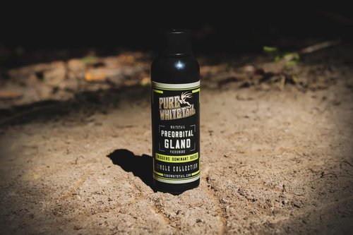 Pure Whitetail Preorbital Gland Scent | Deer Forehead Gland Scent | Natural Deer Scent | Mock Scrape Scent | Makes a Licking Stick for Deer | 2 oz Bottle