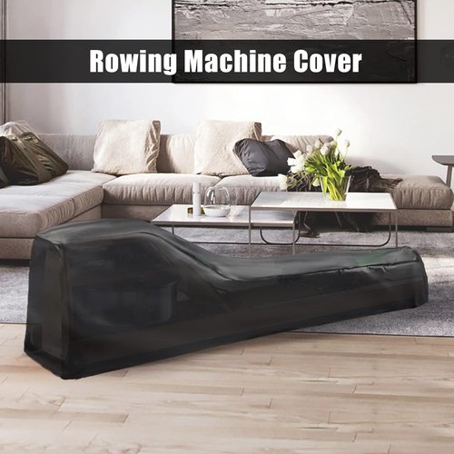 Andacar Rowing Machine Cover for YOSUDA Magnetic/Water Rowing Machine, Waterproof Fitness Equipment Cover for Row Machine Dustproof Protective Cover