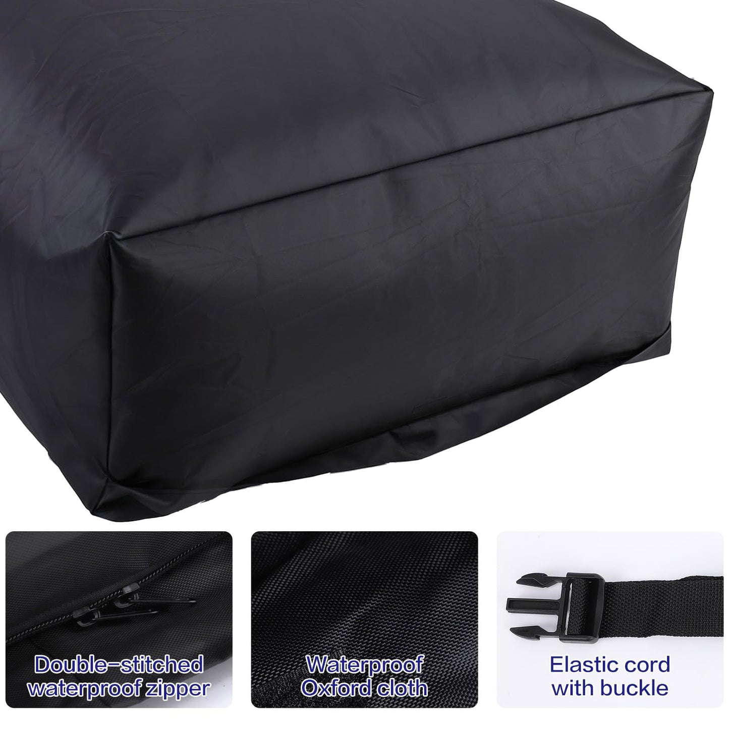 WODHMIEY Truck Bed Cargo Bag,Waterproof 1000D Oxford Fabric Car Roof Bag