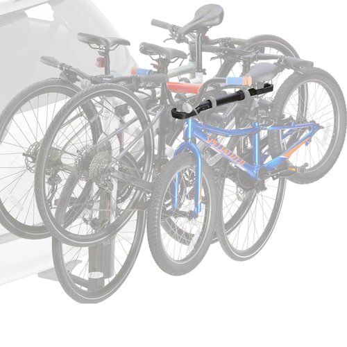 Yakima Bike Adapter for Sloped Top Tube Bikes, Mountain Bikes & Cruisers - Seat Post & Stem Bar for Bicycle Mounting on Mast Style Hitch Rack, TubeTop