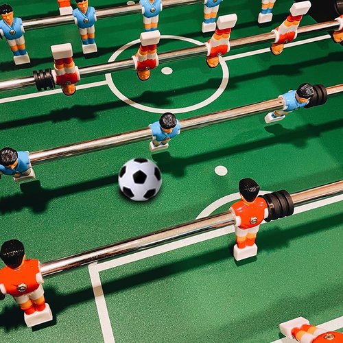 Inscool 9Pcs Foosball Table Balls 1.42 Inch Table Soccer Balls for Foosball Tabletop Game Foosball Accessory Replacements Multicolor World Cup Foosball/Gifts