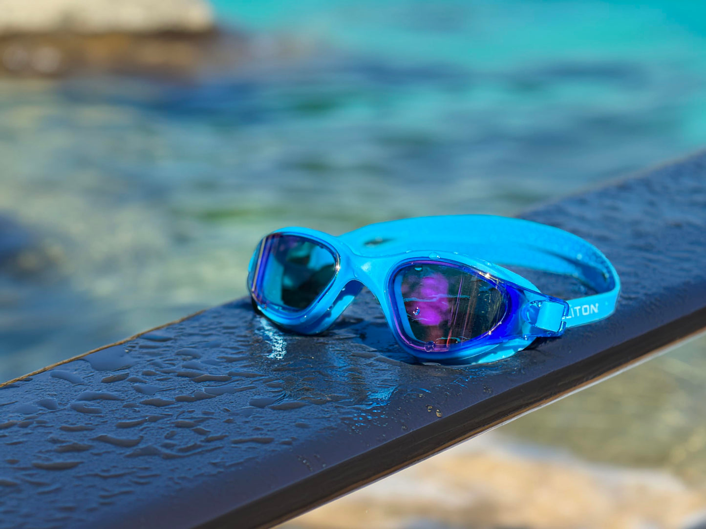 Soliton Swim Goggles - Exceptional Comfort, Durable, Leak-Free Seal, Embedded UV Protection, Antifog Swimming Goggles for Men, Women, and Youth
