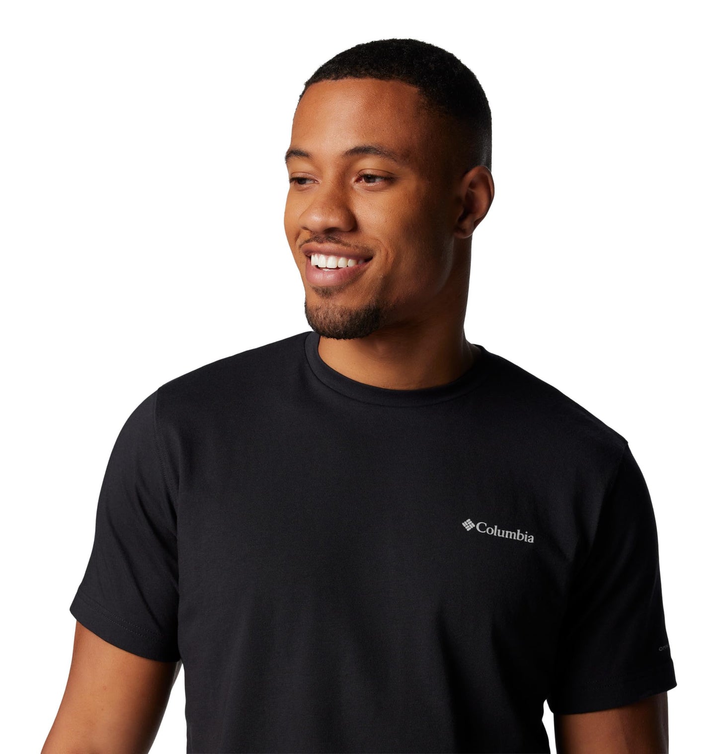 Columbia Men's Thistletown Hills Graphic Short Sleeve, Olive Green Heather/Wanderland Graphic, 4X Big