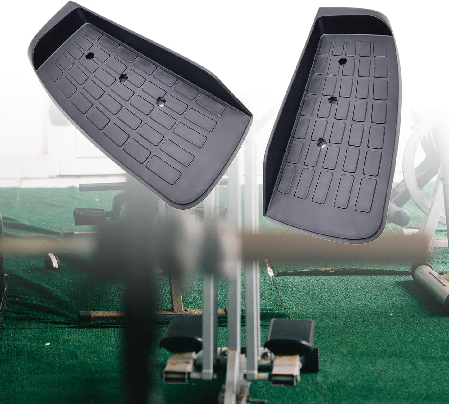 1 Pair Elliptical Machine Foot Pedals Fitness Equipment Pedals Simple to Install Elliptical Pedals for Exercise Parts