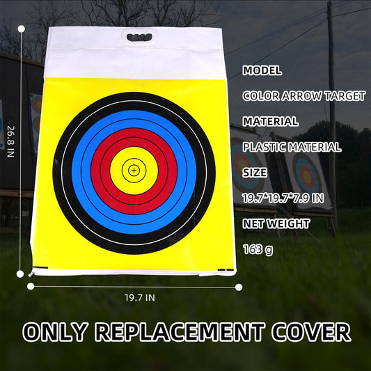 Archery Target Bag Weatherproof Outdoor Range Field Point Backyard Shooting Practice Only Replacement Cover