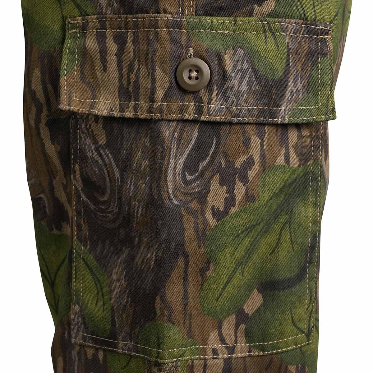 BLOCKER OUTDOORS Finisher Turkey Hunting Cotton Pants – Durable Camo Pants with Adjustable Waist & Multiple Pockets