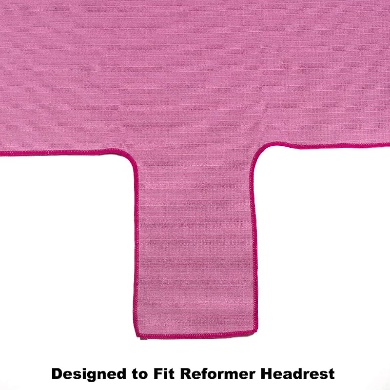 Pink Salt & Honey Non-Slip Pilates Reformer Mat Towel - 30.5 x 23 in
