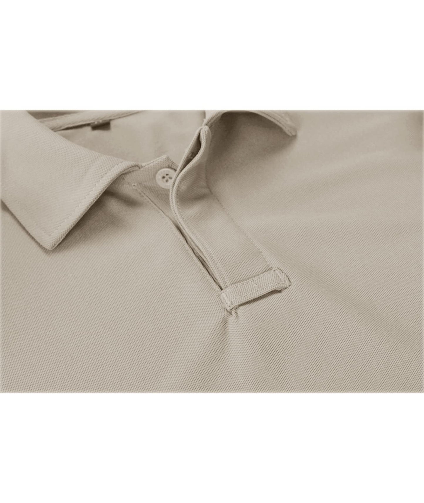 ZITY Mens Polo Shirt Short Sleeve Sports Tactical T-Shirt Athletic Golf Polos Daily Casual Stylish Collared Shirts for Men Lightkhaki 3X-Large