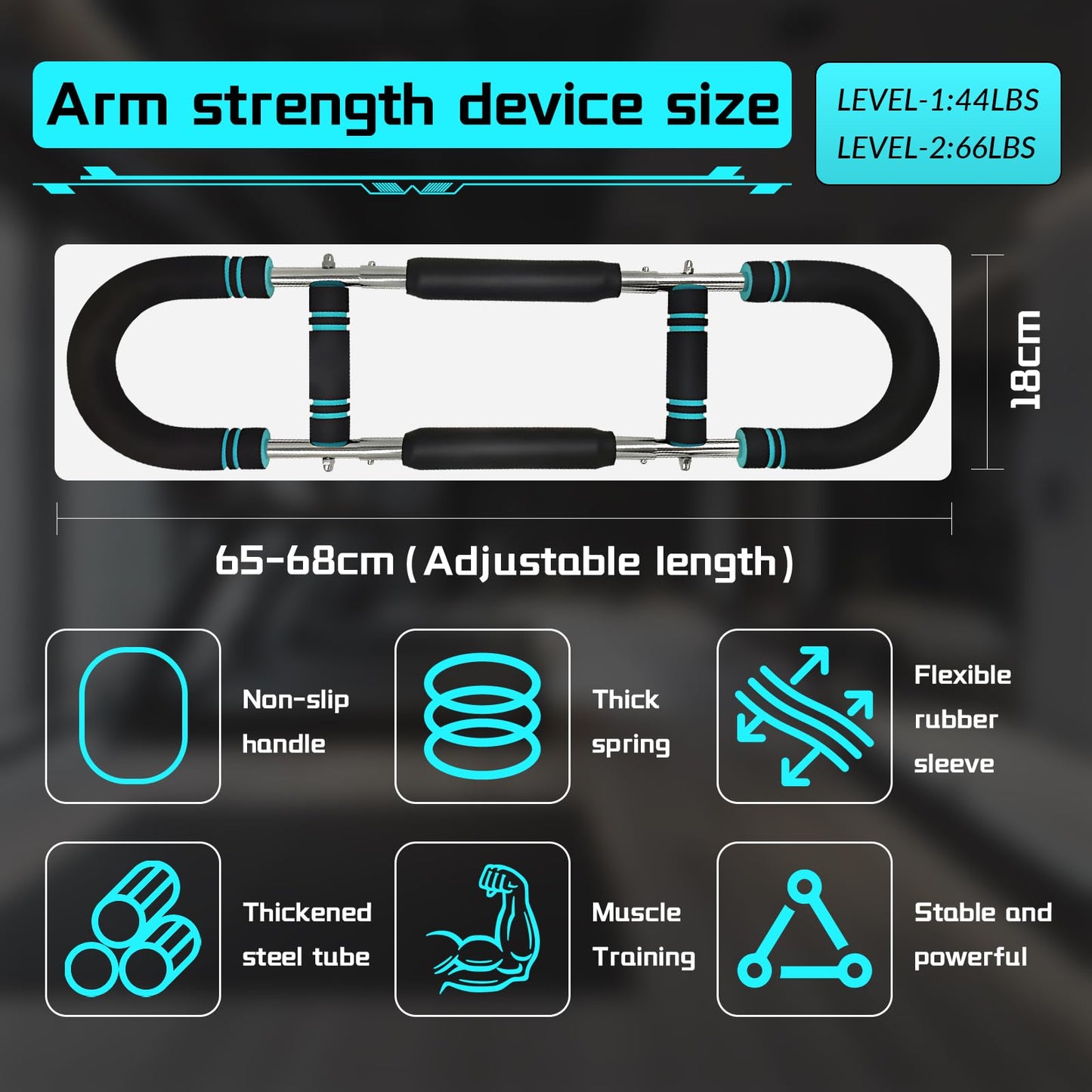 0-100lb Adjustable Chest Workout Equipment,