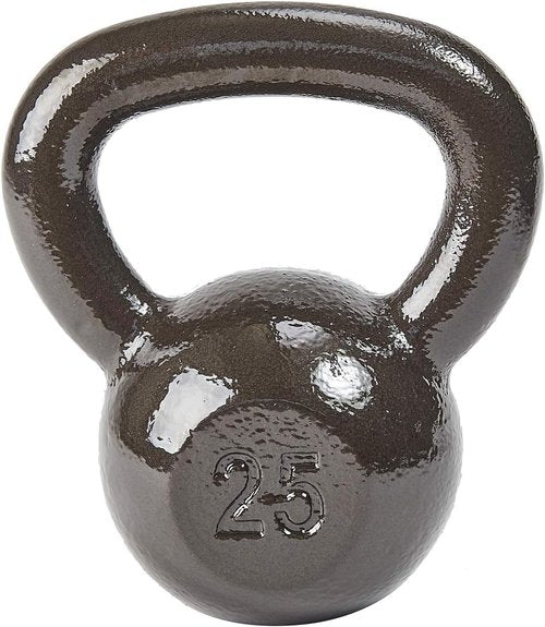 Elevon Cast Iron Kettlebell Weights for Home Gym, Heavy Duty Strength Training, Workout Equipment for HIIT, Functional Fitness, Available in 590 Pounds