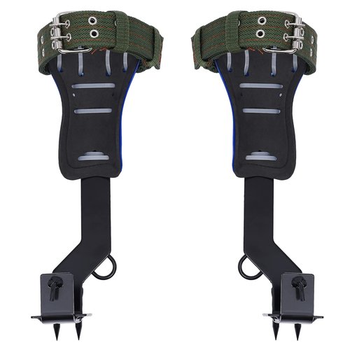 AGULIUM Tree Climbing Gear Equipment, Tree Climbing Spikes kit for Tree Work, Picking Fruit, Outdoor Jungle Survival, 330 lbs Load Capacity