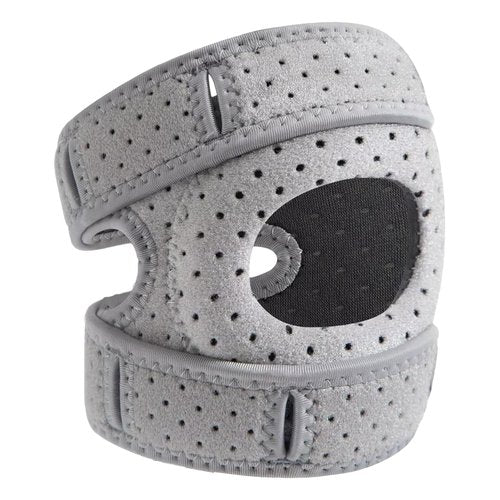 Knee Brace for Women & Men - Adjustable Support with Side Stabilizers & Patella Gel Pad - Relief for Meniscus Tear, Arthritis, Injury Recovery - Runnings, Workout(Gray)
